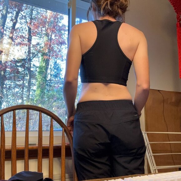 Outdoor Voices Athena Crop Top in Black Small - Picture 6 of 7